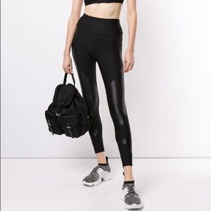 Lanston Sport Banded High Waist Leggings Black NWT
